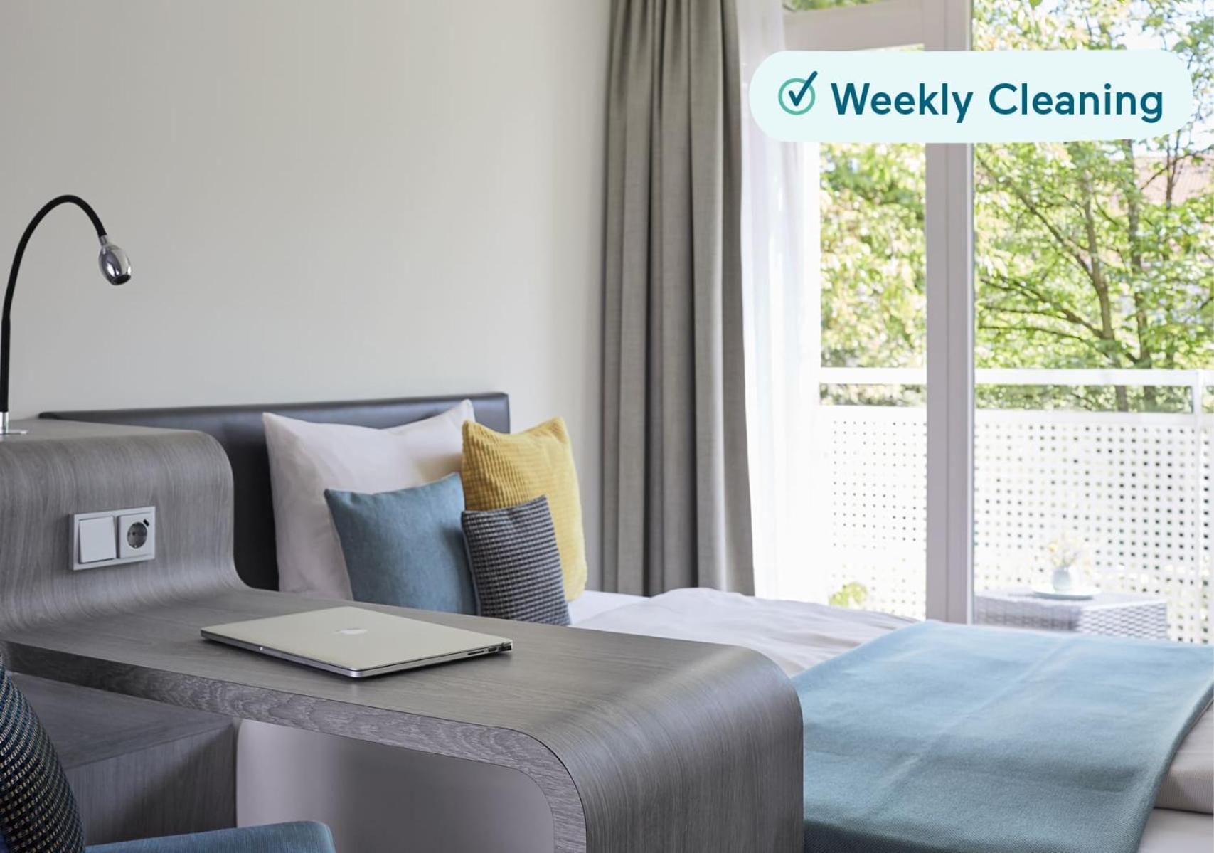 Business Double Apartment with balcony - Long Stay