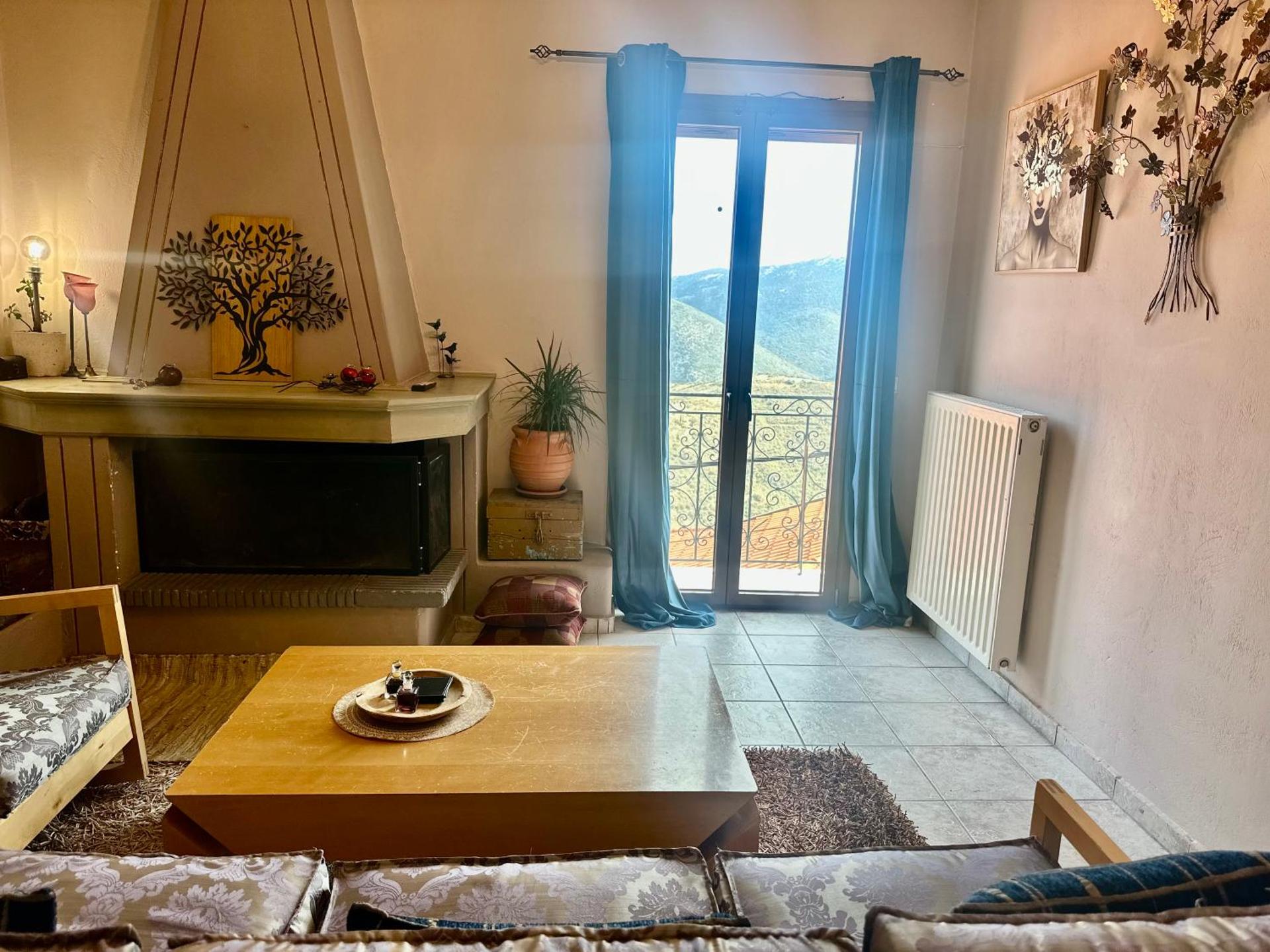 One-Bedroom Apartment with Balcony and Mountain View  