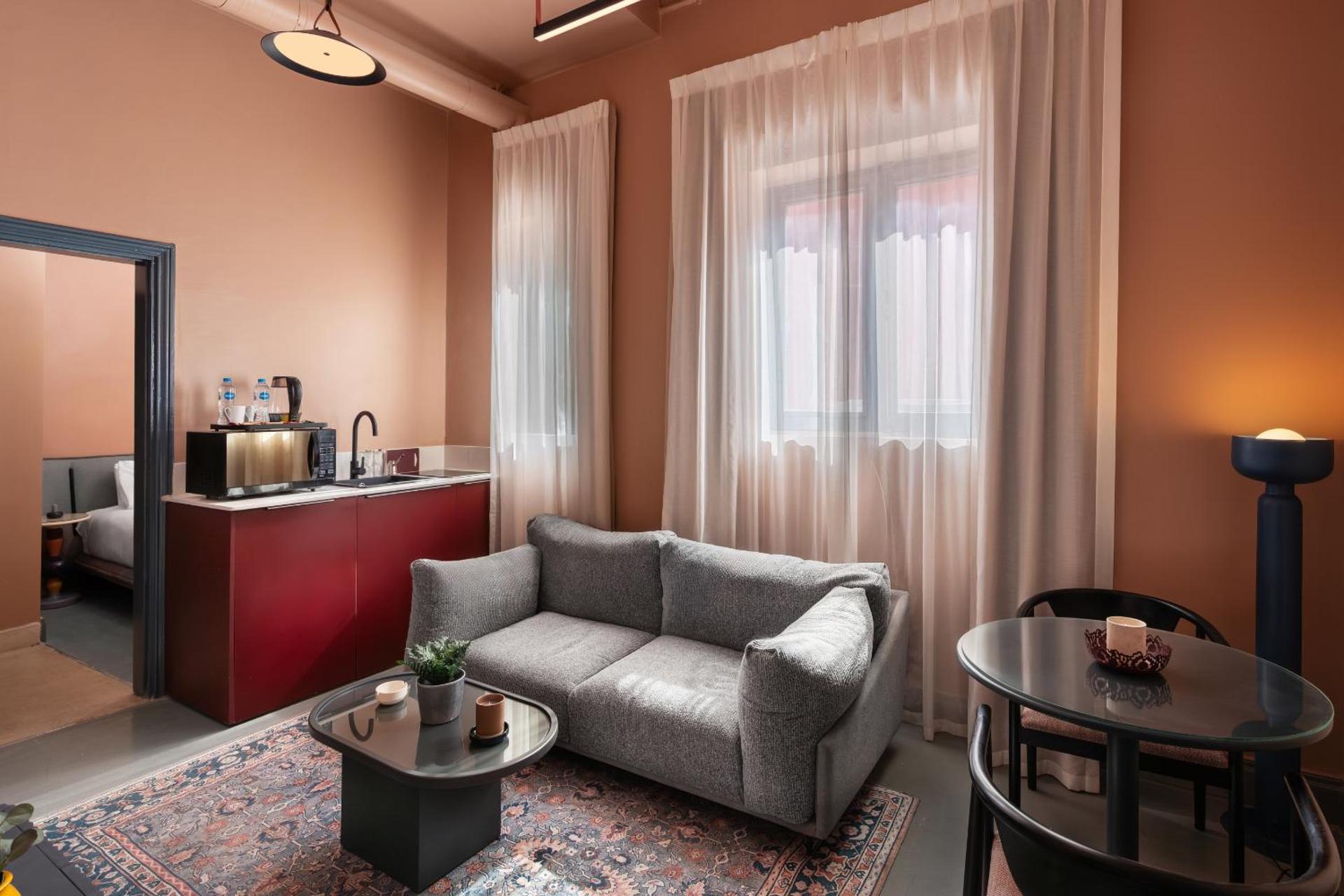 grey l studio apartments Downtown Cairo Bidair House - Photo 24