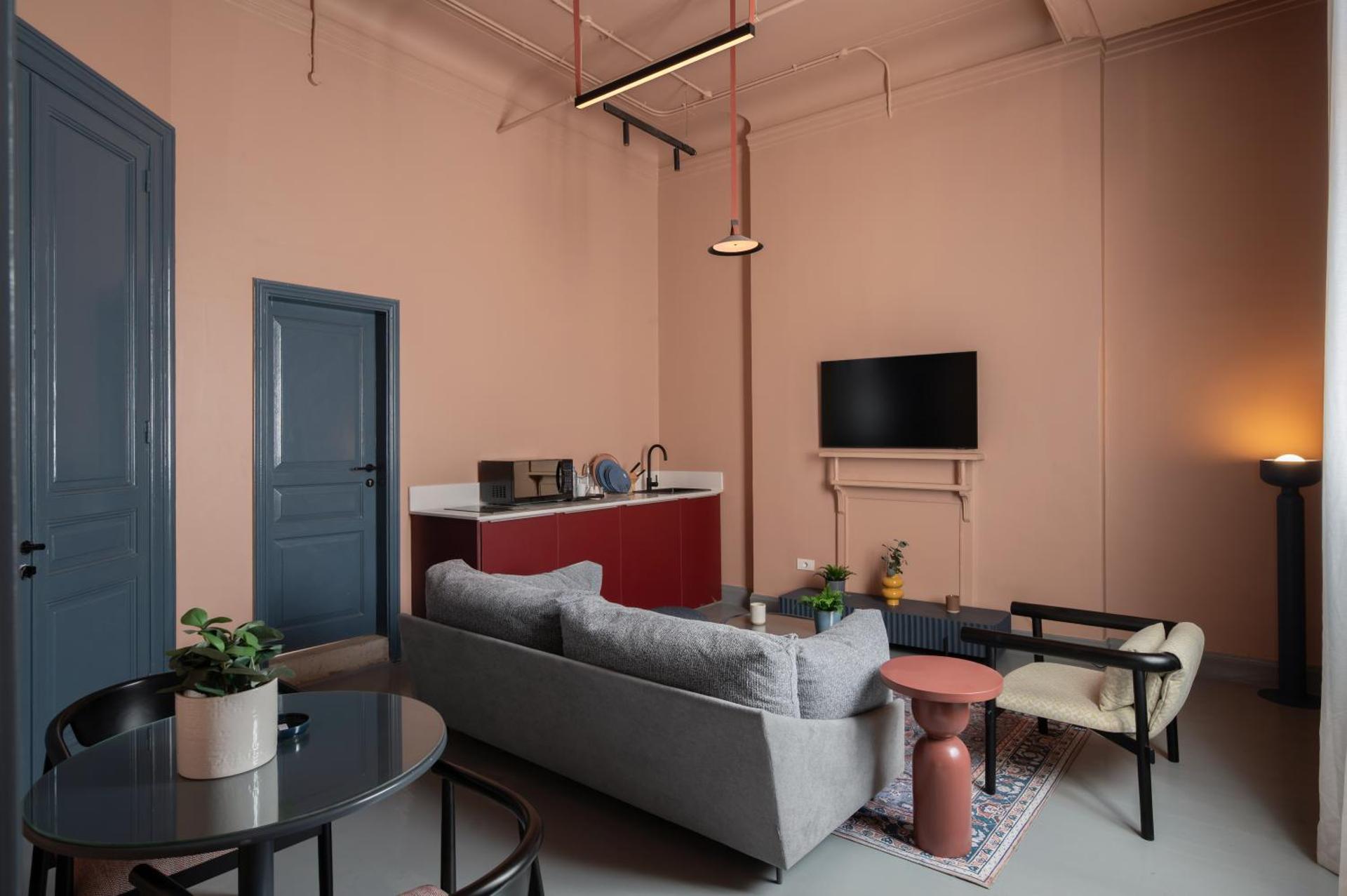 grey l studio apartments Downtown Cairo Bidair House - Photo 38