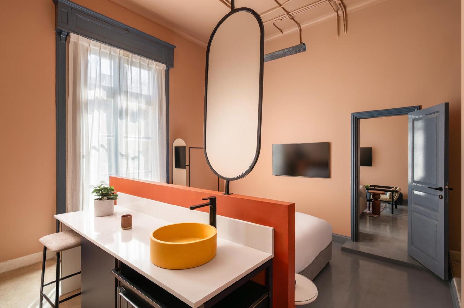 grey l studio apartments Downtown Cairo Bidair House - Photo 3