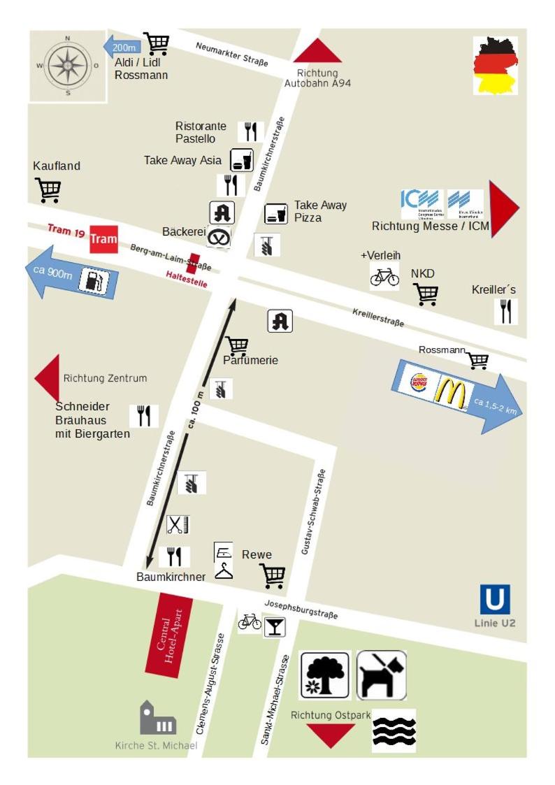 Central Hotel-Apart München - Photo 4