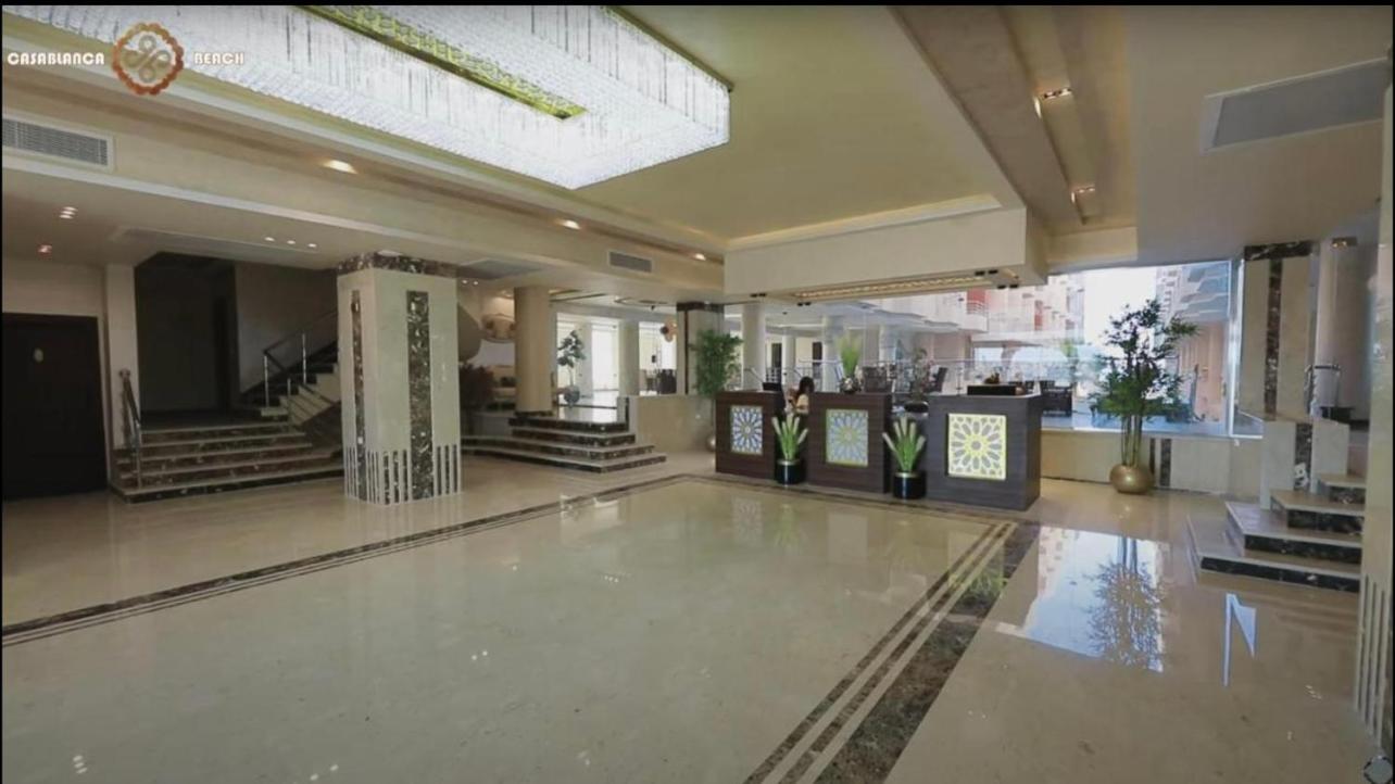 Casablanca beach resort, first line with private beach and swimming pools, 8