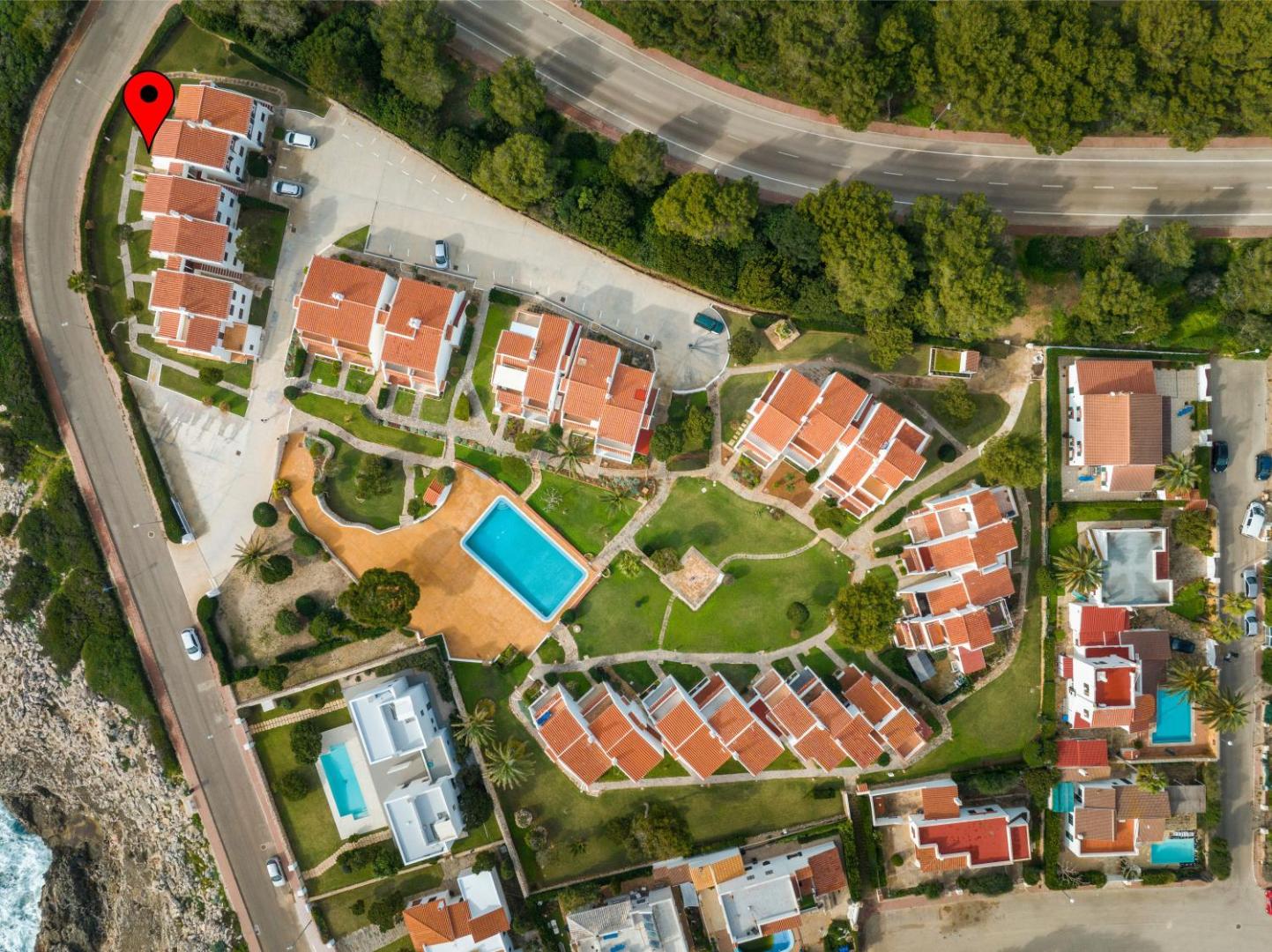 Vista Faro-Apartamento con balcón que mira al mar 7