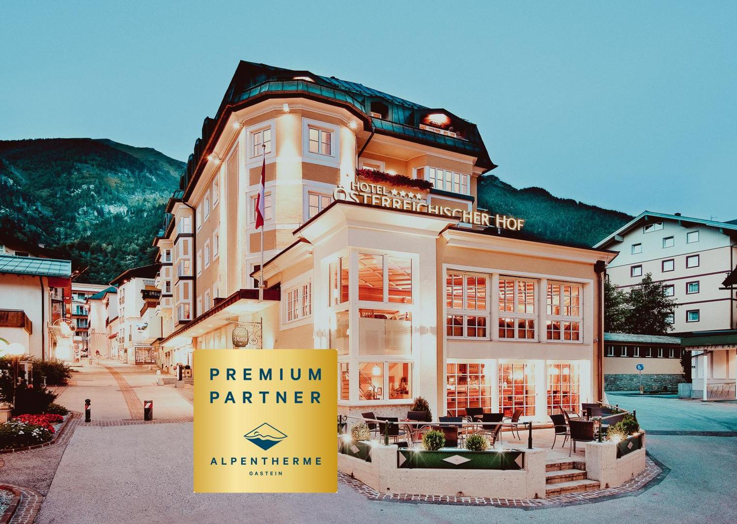 Österreichischer Hof-im Bademantel direkt in die Alpentherme 2
