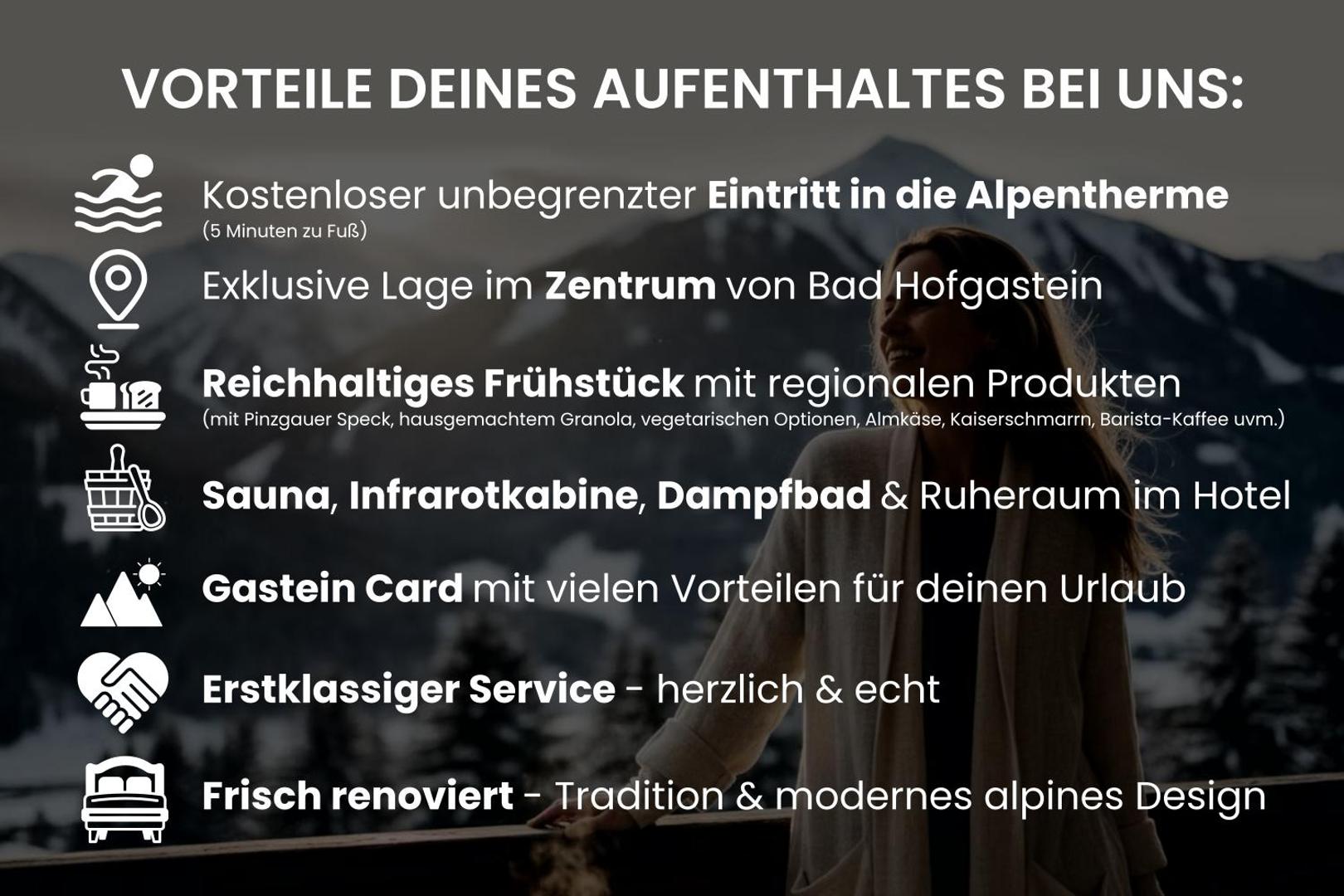 GRETI - Alpine Boutique Hotel mit Alpentherme Eintritt, reichhaltigem Frühstück, Sauna 3