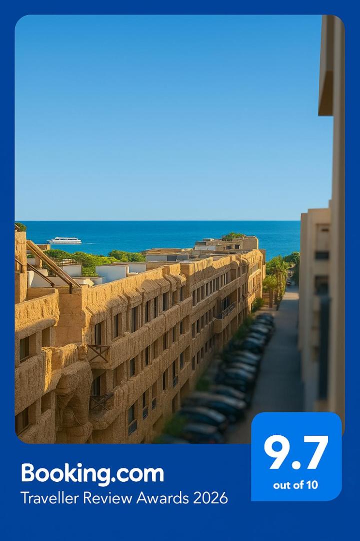 Selena Bay Luxury Sea View 1BR Apartment, Private Beach and Pool 1