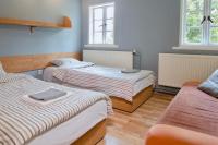 Posteľ alebo postele v izbe v ubytovaní Rancho Panderoza