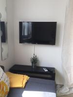 TV a/nebo společenská místnost v ubytování Apartments Ema