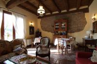 A seating area at Agriturismo La Cascinetta