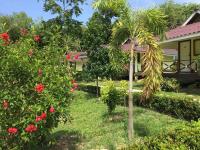 Zahrada ubytování Mookies Bungalows