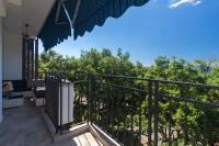 Balkón alebo terasa v ubytovaní Deluxe Sea View Apartment Mate Balote