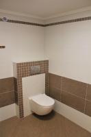 Koupelna v ubytování Apartmány Turold Mikulov