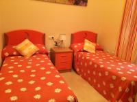 Posteľ alebo postele v izbe v ubytovaní Apartamentos Doñana