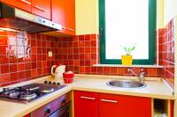 Kuchyň nebo kuchyňský kout v ubytování Apartments Marija