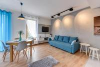 Część wypoczynkowa w obiekcie Gdansk Comfort Apartments Bursztynowa