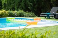 The swimming pool at or close to Villa Oliva Boutique Rooms Zamárdi