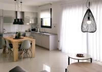 Kuchyň nebo kuchyňský kout v ubytování Aelia Apartments