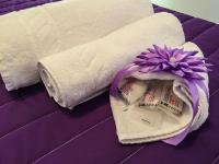 A bed or beds in a room at B&B Villa Sophie