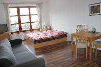Posezení v ubytování Vysokohorský apartmán Cihlářka