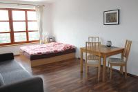 Posezení v ubytování Vysokohorský apartmán Cihlářka