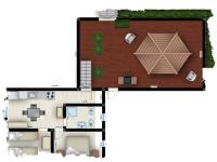 The floor plan of Viestecasa