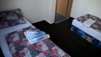 Postel nebo postele na pokoji v ubytování Penzion U Hladů