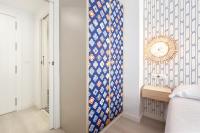 Postel nebo postele na pokoji v ubytování HI ROOM - Smart Apartments - AC