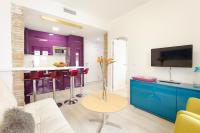 TV a/nebo společenská místnost v ubytování HI ROOM - Smart Apartments - AC