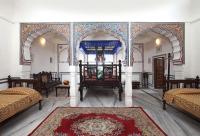 De plattegrond van Hotel Mandawa Haveli