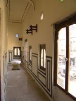 De plattegrond van Hotel Mandawa Haveli