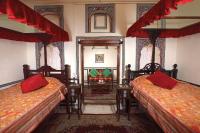 De plattegrond van Hotel Mandawa Haveli