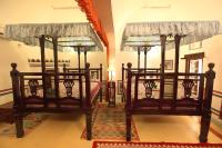 De plattegrond van Hotel Mandawa Haveli