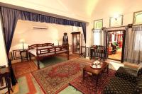 De plattegrond van Hotel Mandawa Haveli