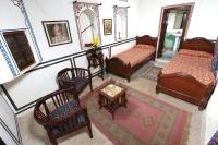 De plattegrond van Hotel Mandawa Haveli