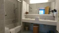 Koupelna v ubytování Appartementhotel Hechenberg