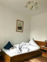 Posteľ alebo postele v izbe v ubytovaní Hotel Garni Wieshof