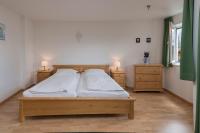 Łóżko lub łóżka w pokoju w obiekcie Haus Elisengrund am Geigenbuehel - chalet privé