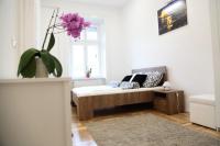 Posteľ alebo postele v izbe v ubytovaní Brand New Apartment Budapest