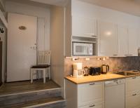 Kuchyň nebo kuchyňský kout v ubytování Guesthouse Borealis Apartments