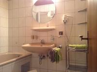 Kúpeľňa v ubytovaní Hotel Garni Almhof