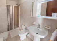 Koupelna v ubytování Hotel Darsena