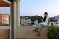 Balkón alebo terasa v ubytovaní Acropolis View Luxury Apartment