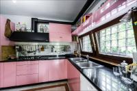 A kitchen or kitchenette at Villa Isidoro ampio parco ,piscina privata, arte e giochi , fitness
