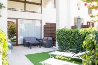 Zahrada ubytování Galatex Beach Apartment