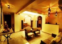 A seating area at Iris Spa