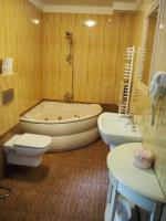 Kúpeľňa v ubytovaní Hotel EUROPA - Górnicza Strzecha