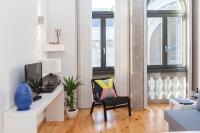 TV a/nebo společenská místnost v ubytování BO - Bolhão Apartments