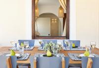 The floor plan of Le Blanc Suite