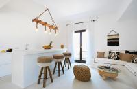 A seating area at Le Blanc Suite